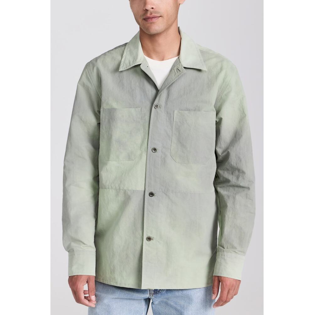 Norse Projects Ulrik Wave Dye Overshirt Clay Garment Dyed Streetwear SZ L